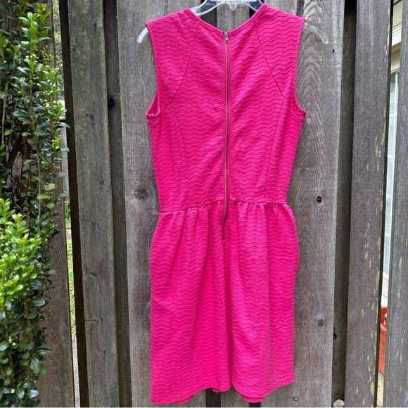 Pim & Larkin Sleeveless Sheath Dress Barbie Pink Size Small - Picture 2 of 5